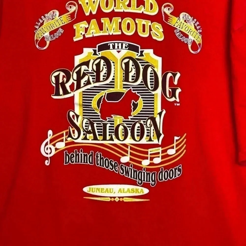 RED Dog Saloon T-shirt from‎ Juneau, Alaska. - Picture 5 of 8